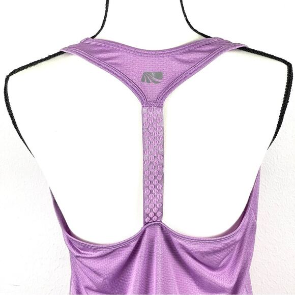 Marika Tek Lavender Dry-Wik Performance Wear T-Strap Racerback Tank Top - Large - Picture 3 of 9